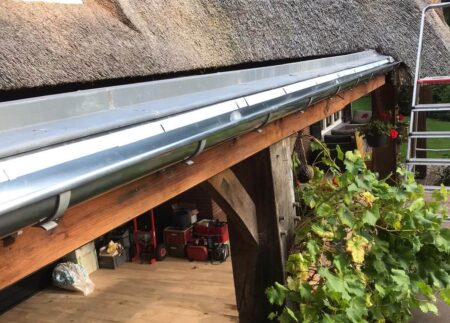 Dakgoot voor Rietenkap | Carool installatiebedrijf